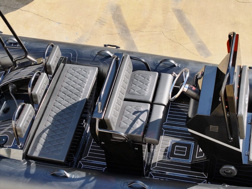 Vue arrière du cockpit